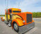 Orange Wheller Truck