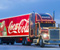 Red Coca Cola Christmas Truck